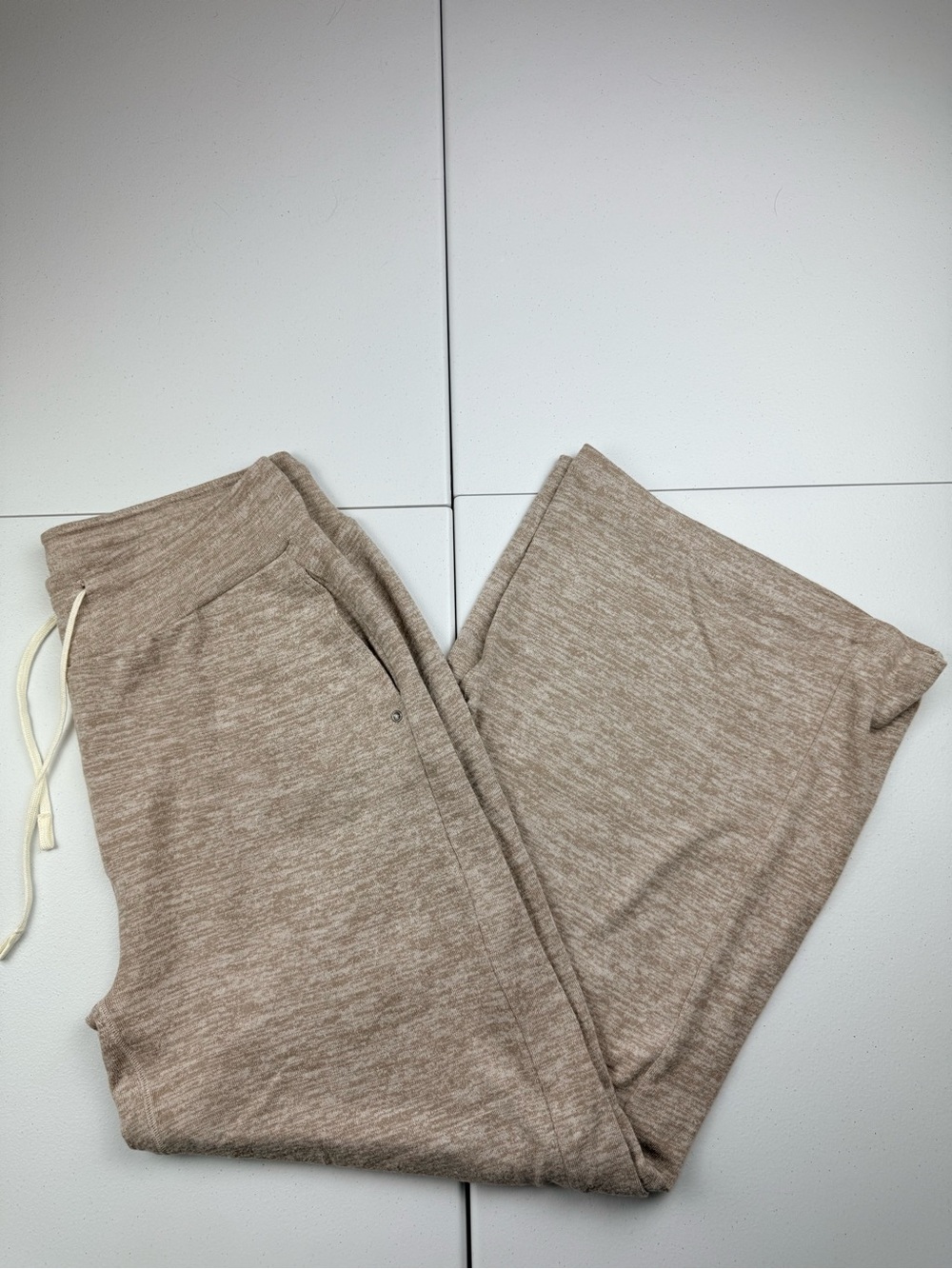 Prana Cozy Neutral Sweatpants - Light Beige